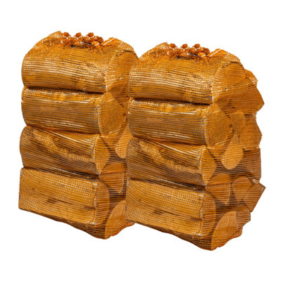 Simpa Kiln Dried Birch Hardwood Firewood Logs 80L from B&Q