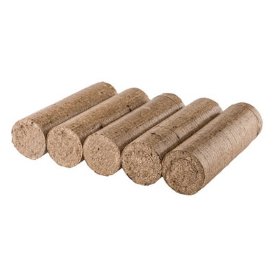 Simpa Slow Burn Wood Fuel Briquettes Pack Of 5 from B&Q
