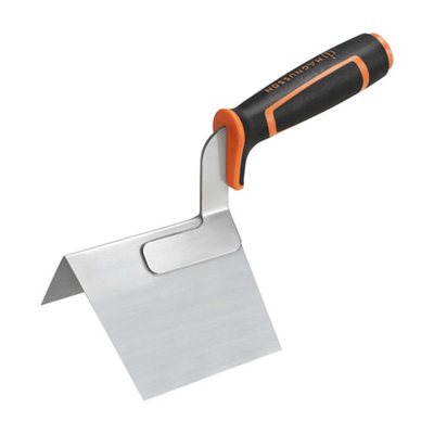 Magnusson External Corner Trowel Stainless Steel from B&Q