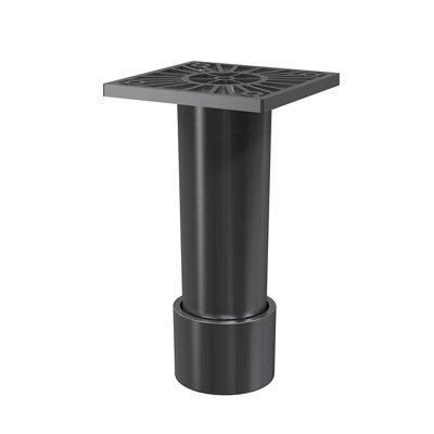 GoodHome Atomia Grey Cabinet Feet (H) 110mm- 120mmPack Of 2 from B&Q