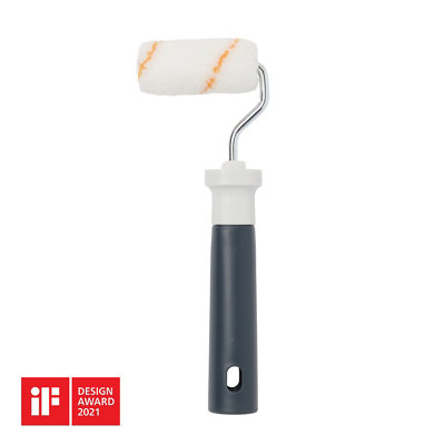 GoodHome Medium Pile Fixed Roller Frame & Sleeve For All Paints(L)65mm1 Piece Set from B&Q