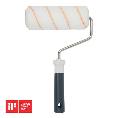 GoodHome Medium Pile Fixed Roller Frame & Sleeve(L)180mm1 Piece Set from B&Q