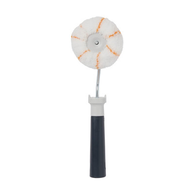 GoodHome Medium Pile Fixed Roller Frame & Sleeve For All Paints(L)90mm1 Piece Set from B&Q