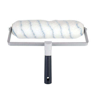 GoodHome Long Pile Fixed Roller Frame & Sleeve For All Paints(L)310mm2 Piece from B&Q