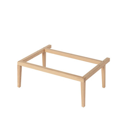 GoodHome Avela Matt Oak Vanity Unit Feet (H)210mm (W)600mm from B&Q