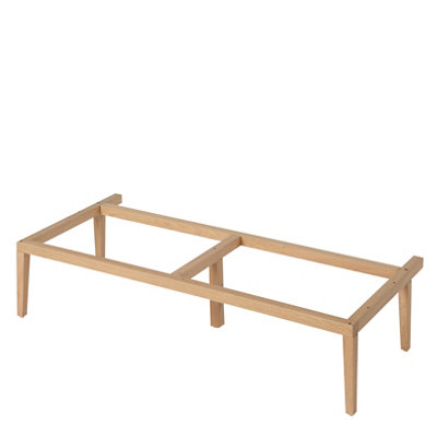 GoodHome Avela Matt Oak Vanity Unit Feet (H)210mm (W)1000mm from B&Q