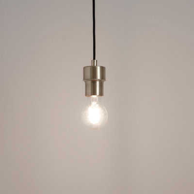B&Q -  Klentony Gold Effect Pendant Ceiling Light(Dia)100mm