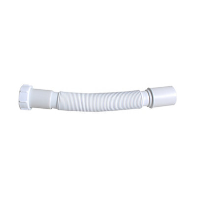 Flomasta White Flexible Waste Pipe (Dia)40mm (L)0.33M from B&Q