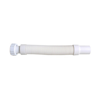 Flomasta White Flexible Waste Pipe (Dia)32mm (L)0.32M from B&Q