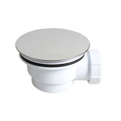 Flomasta Dome Shower Trap (Dia)147mm from B&Q