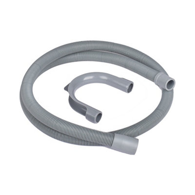 Flomasta Grey Push-Fit Washing Machine Hose(L)2.5M from B&Q