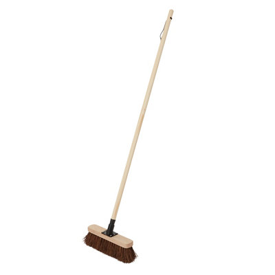 Straight Stiff Bassine Indoor & Outdoor Broom(W)300mm from B&Q