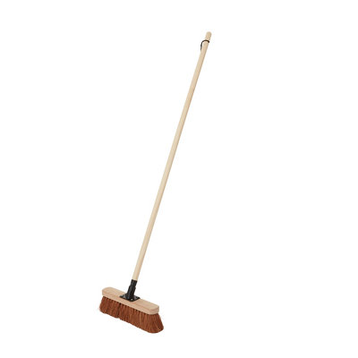 Straight Soft Coco Indoor & Outdoor Broom(W)300mm from B&Q