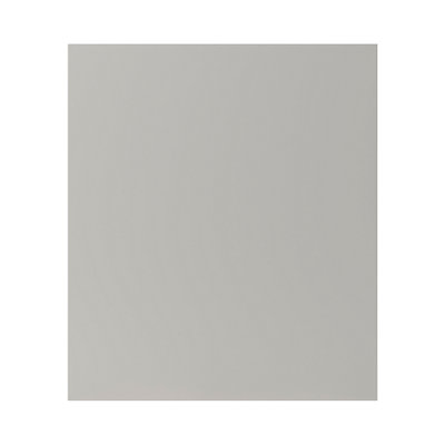 B&Q -  Stevia Matt Pewter Grey Slab Appliance Cabinet Door (W)600mm (H)687mm (T)18mm