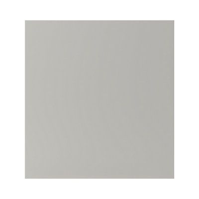 B&Q -  Stevia Matt Pewter Grey Slab Tall Appliance Cabinet Door (W)600mm (H)633mm (T)18mm
