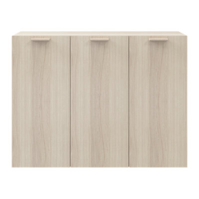 B&Q -  Atomia Freestanding Oak Effect Office & Living Storage