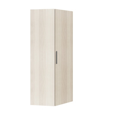 GoodHome Atomia Freestanding Matt Oak Effect Particle Board Wardrobe (H)2250mm (W)1300mm (D)580mm from B&Q