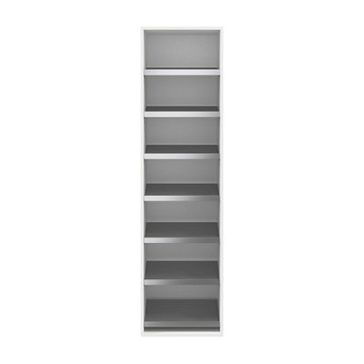 B&Q -  Atomia Freestanding White Pull-Out Shoe Rack (W)500mm