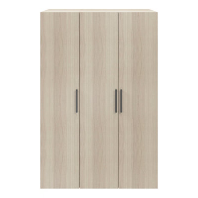 GoodHome Atomia Freestanding Matt Oak Effect Chipboard Wardrobe (H)2250mm (W)1000mm (D)580mm from B&Q