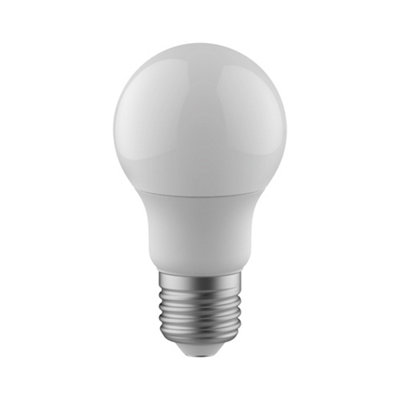 B&Q -  E27 4.2W 470Lm 240° White A60 Warm White Led Light BulbPack Of 3