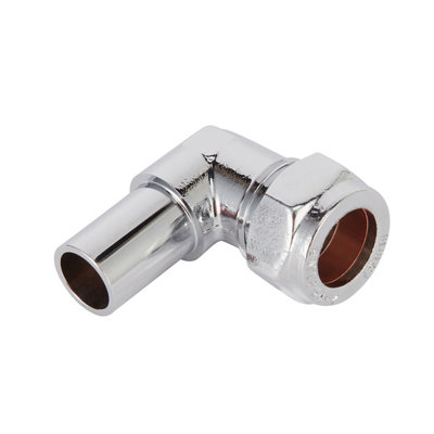 Flomasta Compression Valve Tail 15mm from B&Q