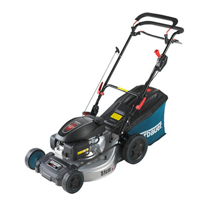 Erbauer Elmp170Sp51 167Cc Petrol Rotary 51Cm Lawnmower from B&Q