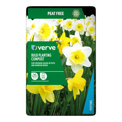 Verve Bulb Planting Peat-Free Compost 20L from B&Q