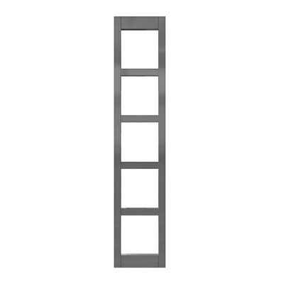 B&Q -  Garcinia Gloss Anthracite Tall Wine Rack Fascia(H)715mm(W)147mm