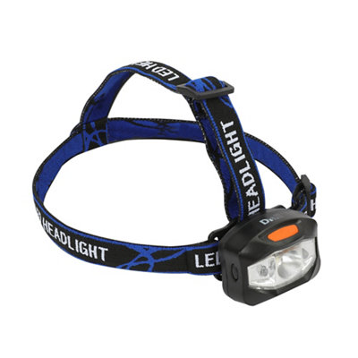 Diall 120Lm White Led Head Light from B&Q