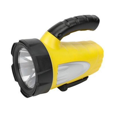 Diall Yellow Rechargeable 620Lm Led Battery-Powered Spotlight from B&Q