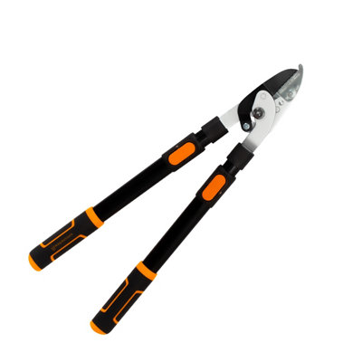 Magnusson AluminiumCarbon Steel & Plastic Anvil Telescopic Loppers from B&Q