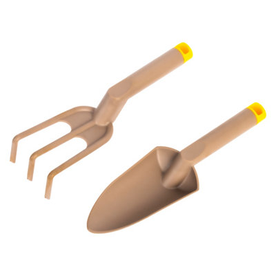 B&Q Fork & Trowel Set