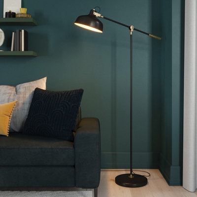 Shop floor lamps.