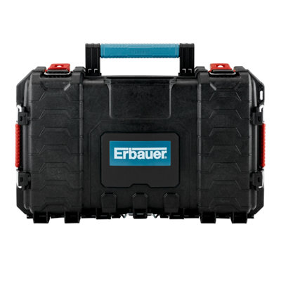 Erbauer Connecx Modular Storage Black 22.2In Toolbox from B&Q