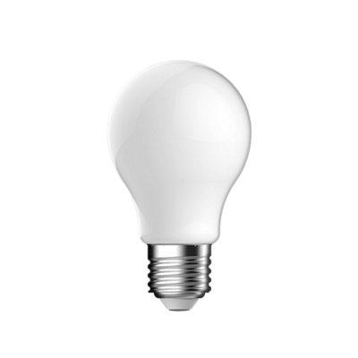 Diall E27 5.9W 806Lm Milky A60 Warm White Led Filament Light Bulb from B&Q