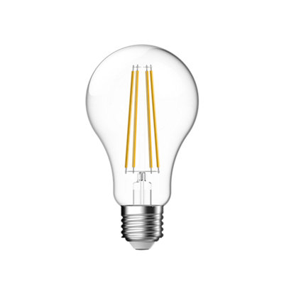 Diall 10.5W 1521Lm Clear Gls Warm White Led Filament Dimmable Filament Light Bulb from B&Q