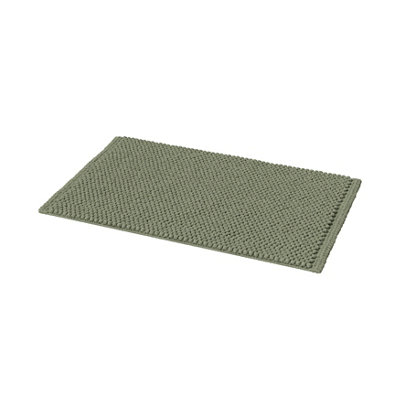GoodHome Elland Green Tea Rectangular Bath Mat (L)80Cm (W)50Cm from B&Q