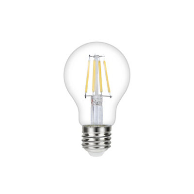 Diall B22 3.4W 470Lm Clear Gls Neutral White Led Filament Light Bulb from B&Q