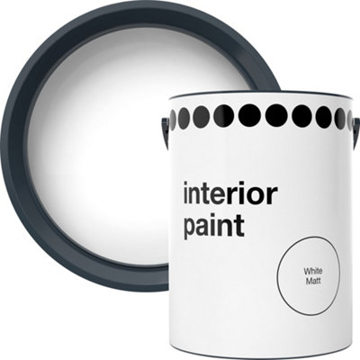  - White Vinyl Matt Wall & Ceiling Emulsion Paint5L