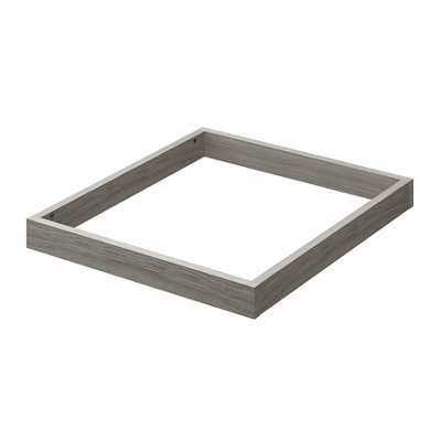 B&Q -  Atomia Grey Oak Effect Plinth (L)578mm