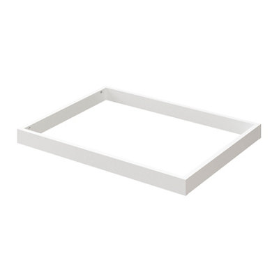B&Q -  Atomia White Plinth (L)750mm