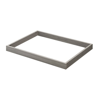 B&Q -  Atomia Grey Oak Effect Plinth (L)750mm