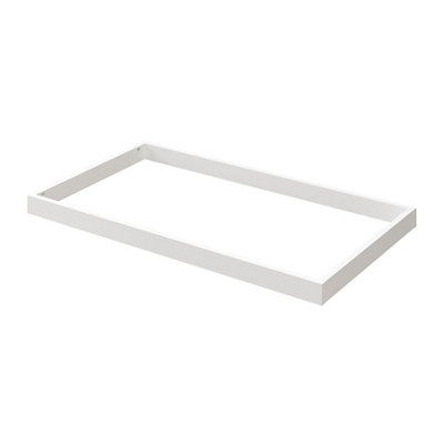 B&Q -  Atomia White Plinth (L)1000mm