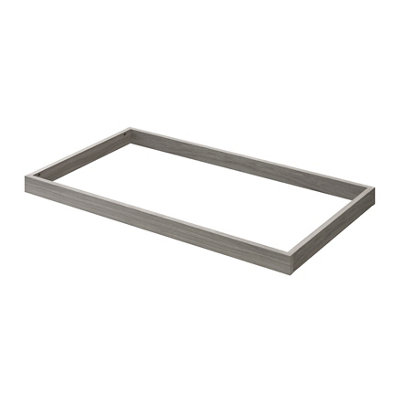 B&Q -  Atomia Grey Oak Effect Plinth (L)1000mm