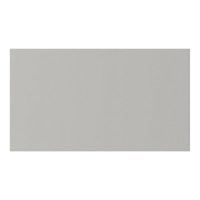 B&Q -  Stevia Innovo Handleless Matt Pewter Grey Slab 2 Drawer FrontPack Of 2 (H)340mm (W)597mm (T)18mm
