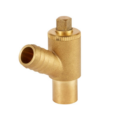 Flomasta End Feed Type A Drain Cock(Dia)15mm from B&Q