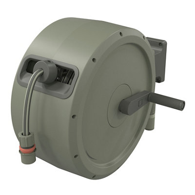 Verve Wall-Mounted Manual Hose Reel Set (L)25M from B&Q