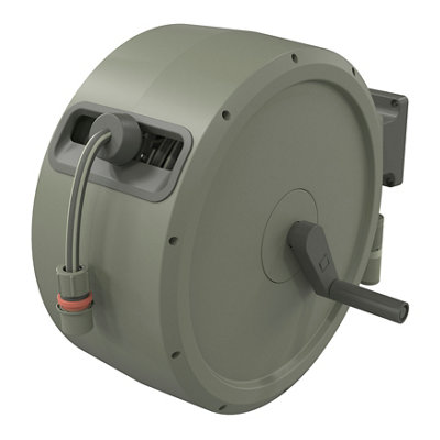 Verve Wall-Mounted Manual Hose Reel Set (L)40M from B&Q
