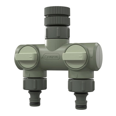 Verve 2-Way Hose Pipe Connector from B&Q
