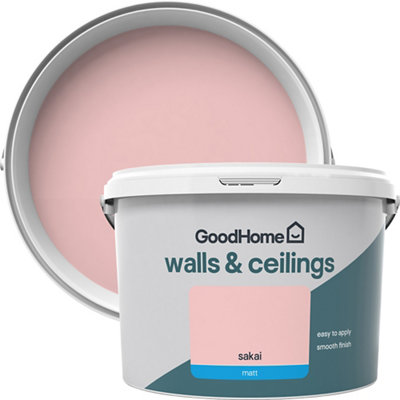 GoodHome Walls & Ceilings Sakai Matt Emulsion Paint2.5L from B&Q